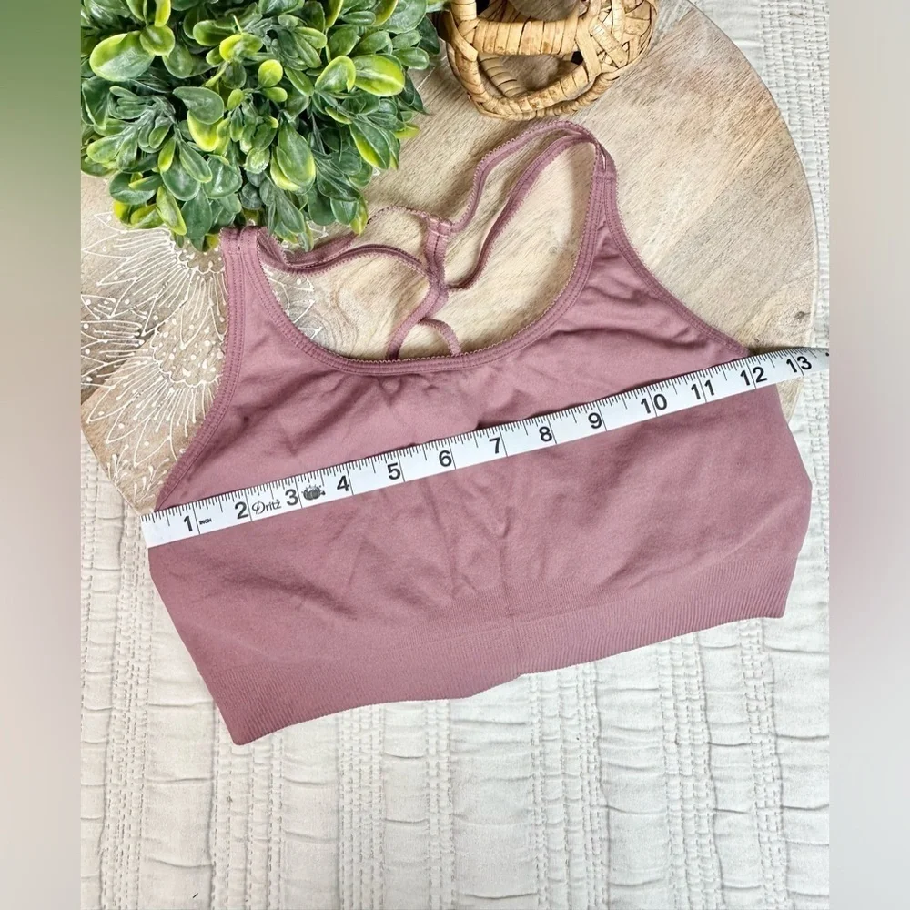 Fabletics Sports Bra in Dusty Pink Size XS - Picture 4 of 5